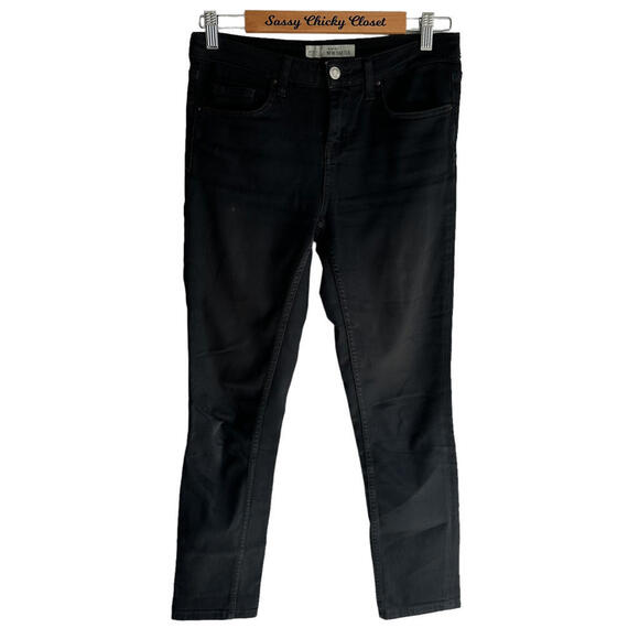 TOPSHOP Moto Black New Baxter Ladies Skinny‎ Denim Jeans 28 - Picture 1 of 5